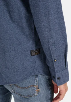 Herren Camel Active Hemden^Flanell Karohemd aus reiner Baumwolle