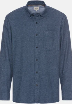 Herren Camel Active Hemden^Flanell Karohemd aus reiner Baumwolle