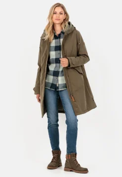 Damen Camel Active Blusen^Flanellbluse mit Karomuster