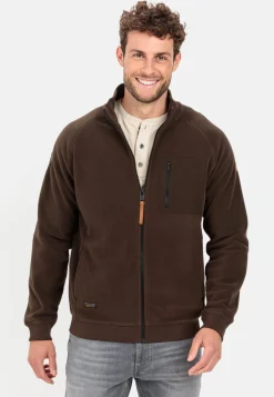 Herren Camel Active Sweatshirts & Hoodies|Jacken & Westen^Fleecejacke aus recyceltem Polyester