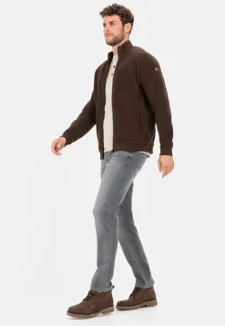 Herren Camel Active Sweatshirts & Hoodies|Jacken & Westen^Fleecejacke aus recyceltem Polyester