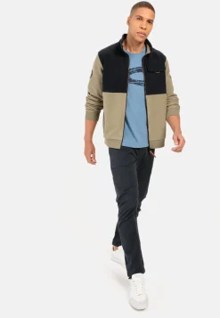 Herren Camel Active Sweatshirts & Hoodies^Fleecejacke aus recyceltem Polyester