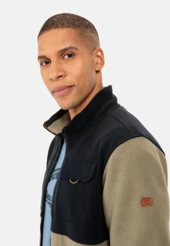 Herren Camel Active Sweatshirts & Hoodies^Fleecejacke aus recyceltem Polyester
