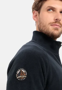 Herren Camel Active Sweatshirts & Hoodies|Jacken & Westen^Fleecejacke aus recyceltem Polyester