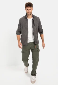 Herren Camel Active Sweatshirts & Hoodies^Fleecejacke mit Reißverschluss