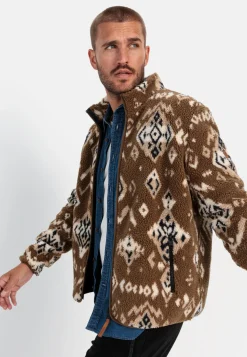 Herren Camel Active Sweatshirts & Hoodies^Fleecejacke mit Stehkragen