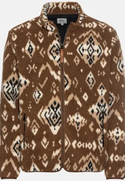 Herren Camel Active Sweatshirts & Hoodies^Fleecejacke mit Stehkragen