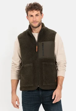 Herren Camel Active Jacken & Westen^Fleeceweste aus recyceltem Polyester