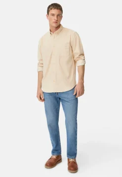 Herren Camel Active Hemden^fleXXXactive® Langarm Shirt mit Button-Down-Kragen und Brusttasche