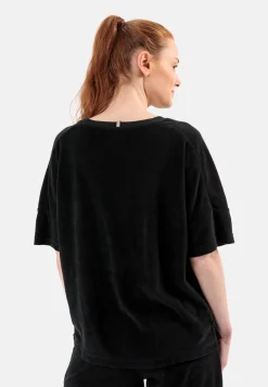 Damen Camel Active T-Shirts & Polos^Frottee-Shirt mit Rundhals