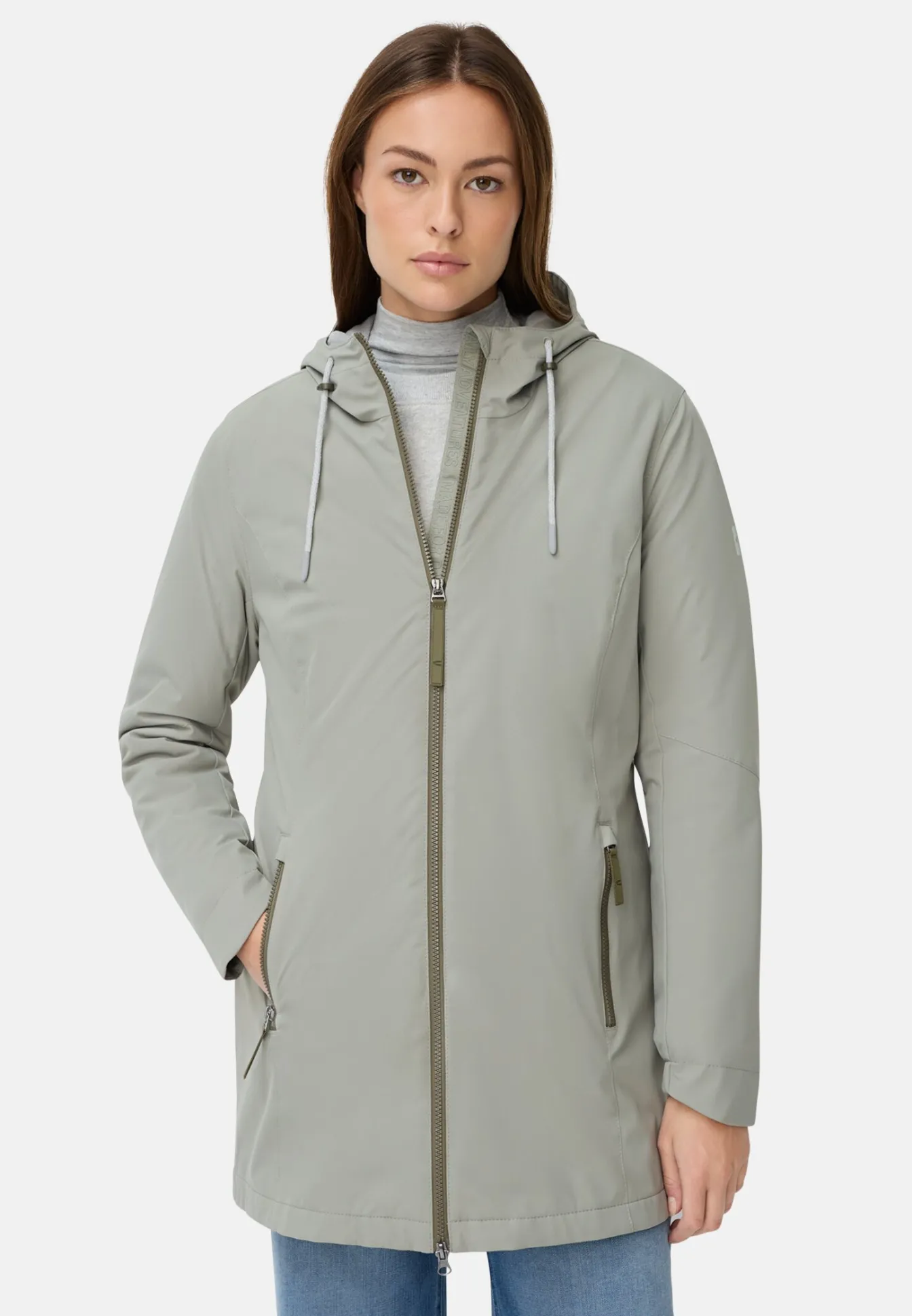 Damen Camel Active Jacken & Westen^Funktionsjacke aus leichtem Softshell und reflektierenden Details