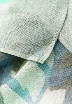 Damen Camel Active Schals & Tücher^Gemusterter Schal aus einer Baumwollmischung