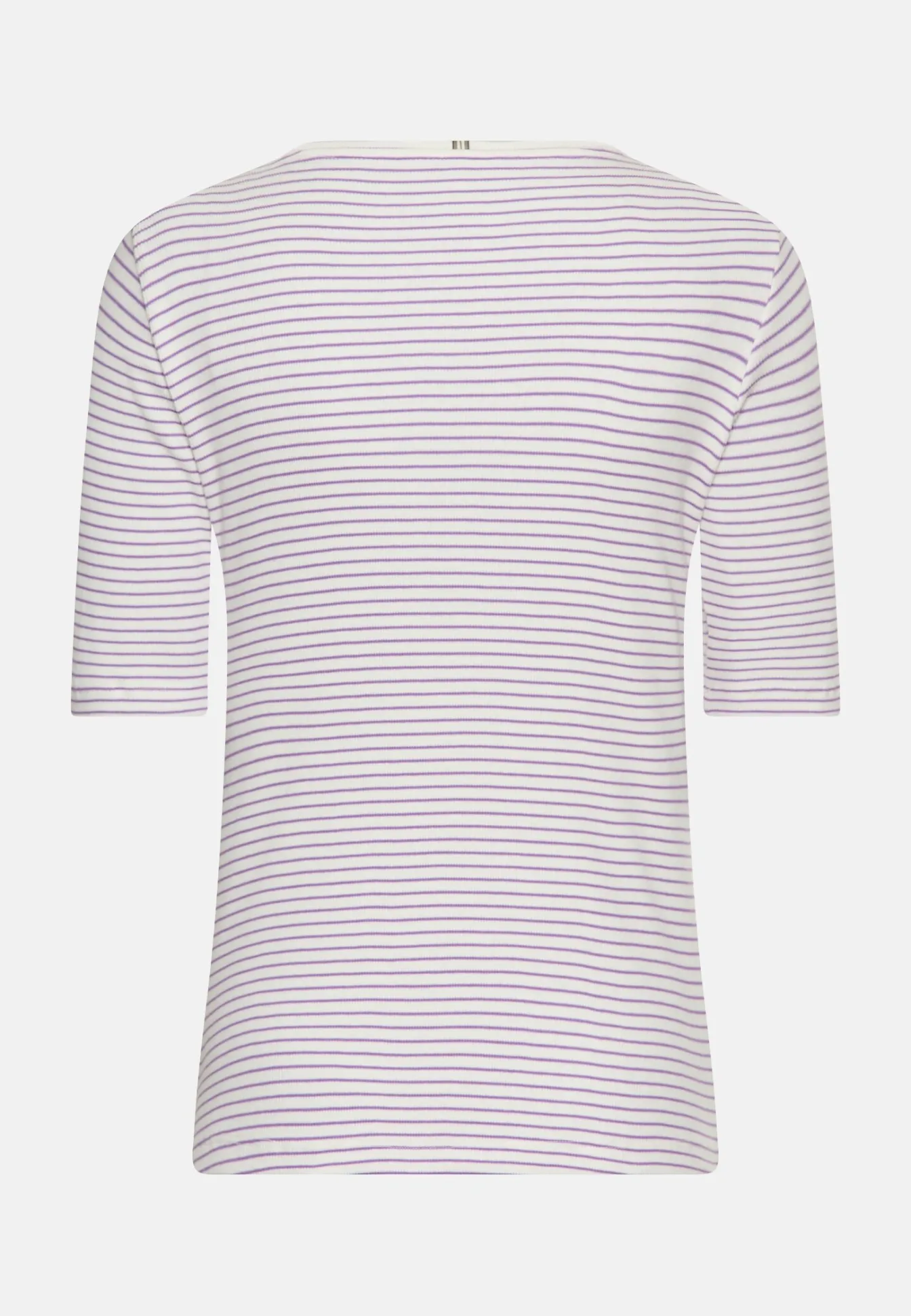 Damen Camel Active T-Shirts & Polos^Gestreiftes Rundhals T-Shirt aus reiner Baumwolle
