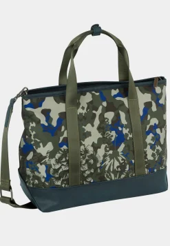 Damen Camel Active Taschen & Rucksäcke^HAILEY Umhängetasche im Camouflage-Blumen-Pannelprint