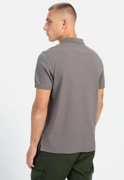Herren Camel Active T-Shirts & Polos^Halbarm Poloshirt aus reiner Baumwolle