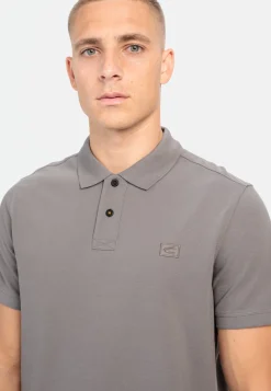 Herren Camel Active T-Shirts & Polos^Halbarm Poloshirt aus reiner Baumwolle