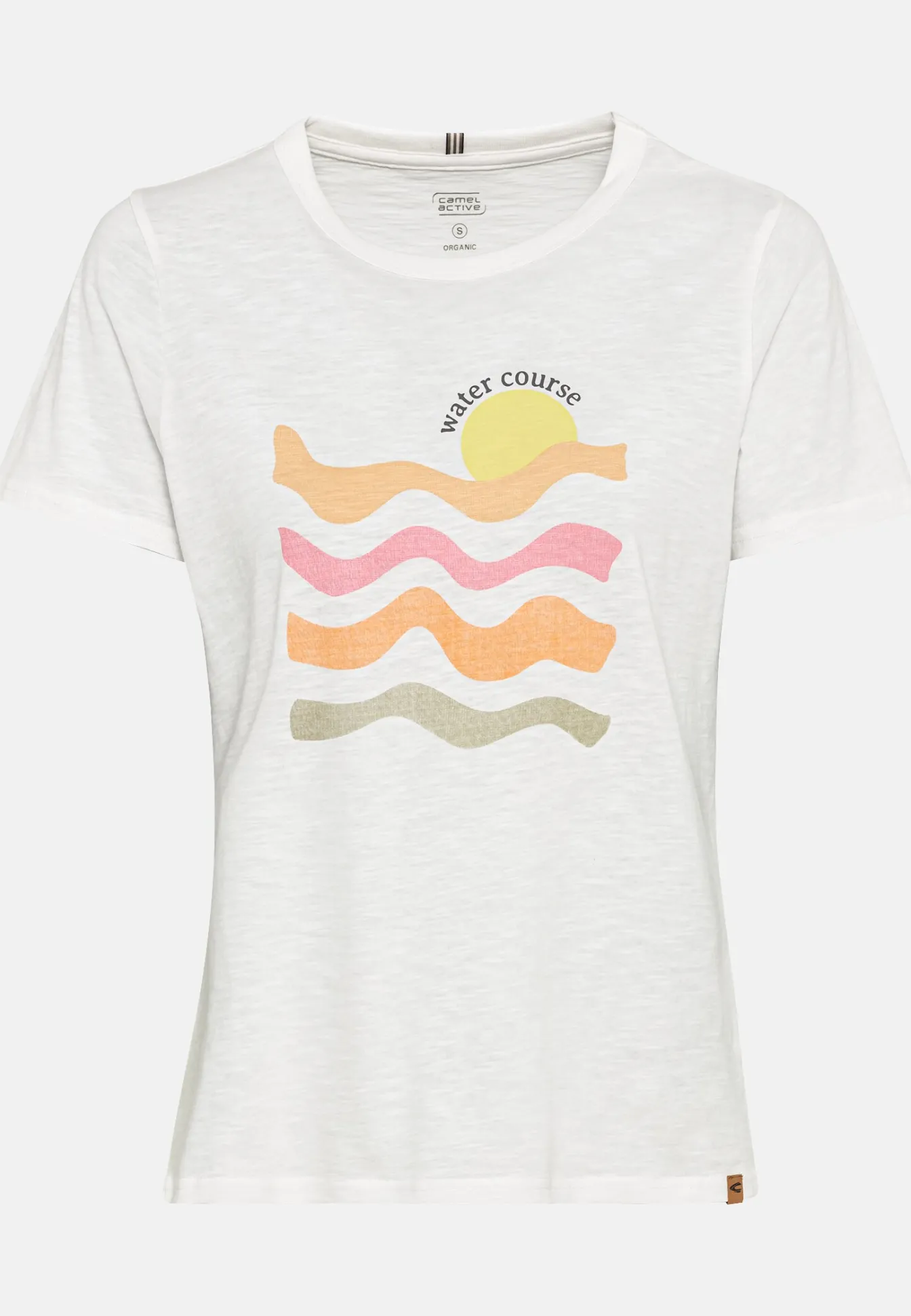 Damen Camel Active T-Shirts & Polos^Halbarm T-Shirt aus nachhaltigem Organic Cotton