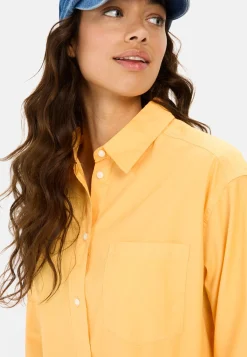 Damen Camel Active Blusen^Hemdbluse aus Baumwolle