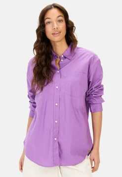 Damen Camel Active Blusen^Hemdbluse aus Baumwolle