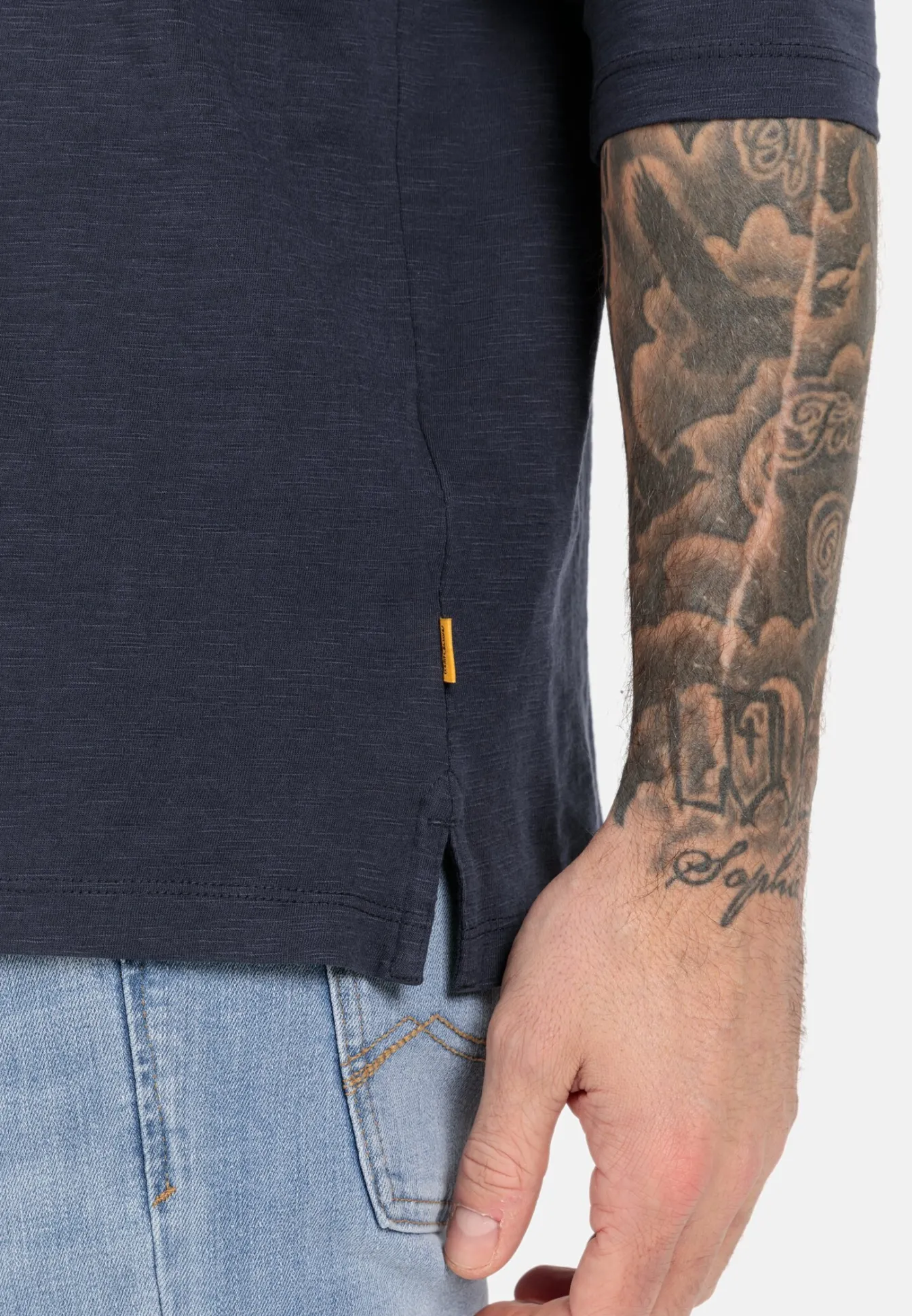 Herren Camel Active T-Shirts & Polos^Henleyshirt aus nachhaltigem Organic Cotton