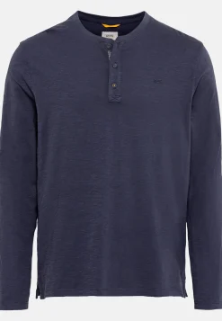 Herren Camel Active T-Shirts & Polos^Henleyshirt aus nachhaltigem Organic Cotton