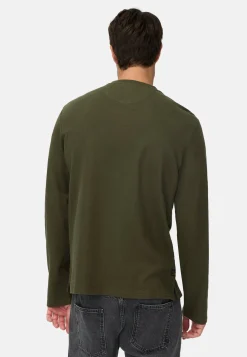 Herren Camel Active T-Shirts & Polos^Henleyshirt aus reiner Baumwolle
