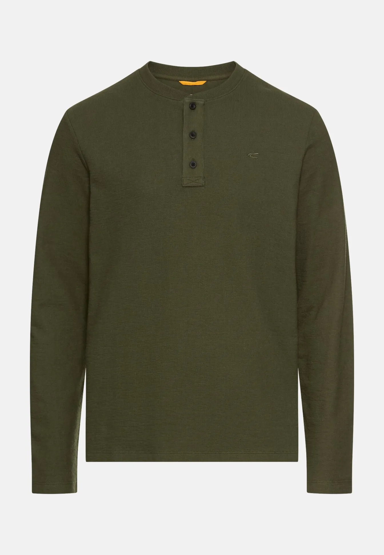 Herren Camel Active T-Shirts & Polos^Henleyshirt aus reiner Baumwolle