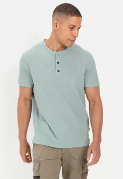 Herren Camel Active T-Shirts & Polos^Henley-Shirt aus zertifiziertem Organic Cotton