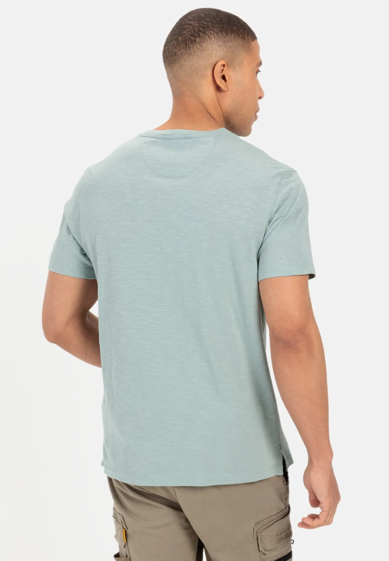 Herren Camel Active T-Shirts & Polos^Henley-Shirt aus zertifiziertem Organic Cotton