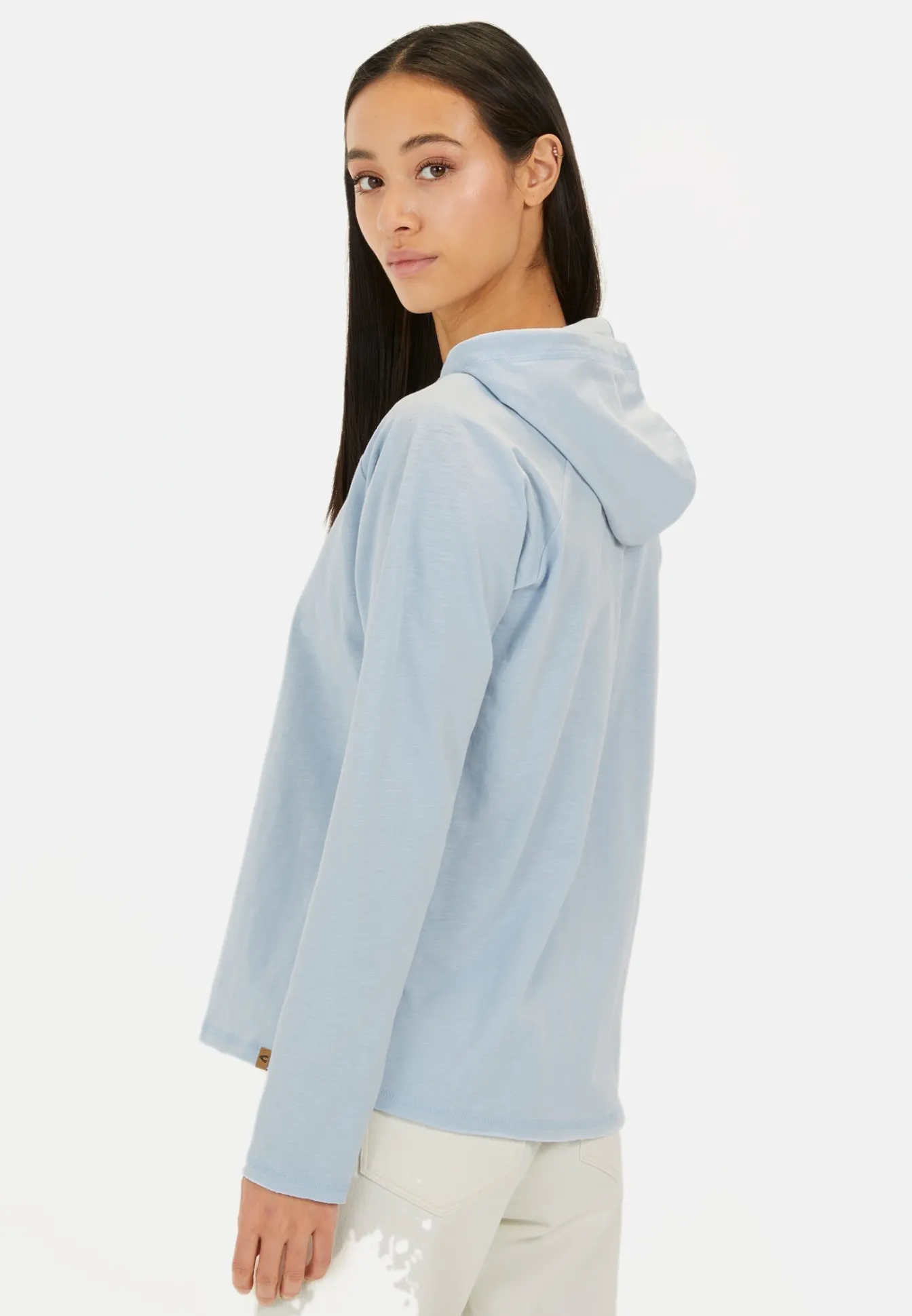 Damen Camel Active Sweatshirts & Hoodies^Hoodie aus reiner Baumwolle