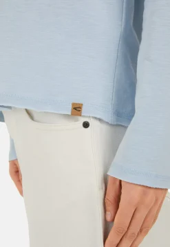 Damen Camel Active Sweatshirts & Hoodies^Hoodie aus reiner Baumwolle