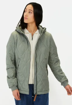 Damen Camel Active Jacken & Westen^Jacke mit Diamant Steppung