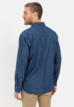 Herren Camel Active Hemden^Jeanshemd aus reiner Baumwolle