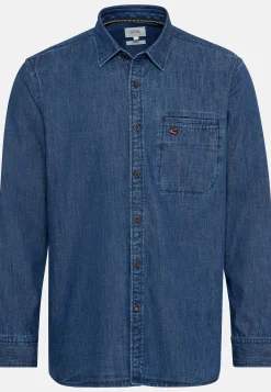 Herren Camel Active Hemden^Jeanshemd aus reiner Baumwolle