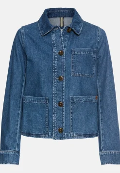 Damen Camel Active Jacken & Westen^Jeansjacke aus Baumwolle