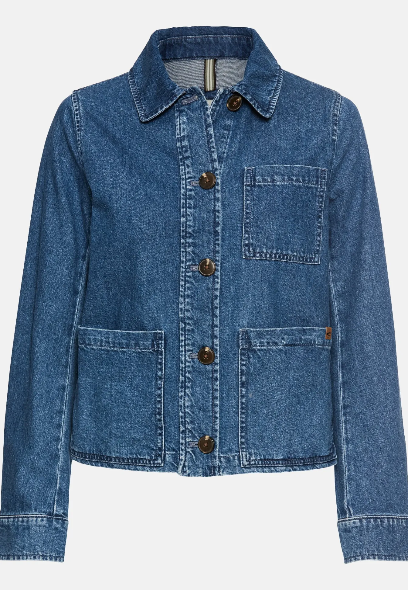 Damen Camel Active Jacken & Westen^Jeansjacke aus Baumwolle