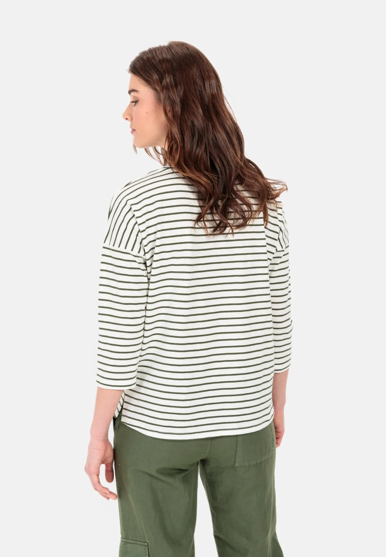 Damen Camel Active T-Shirts & Polos^Jersey T-Shirt aus nachhaltigem organic Cotton