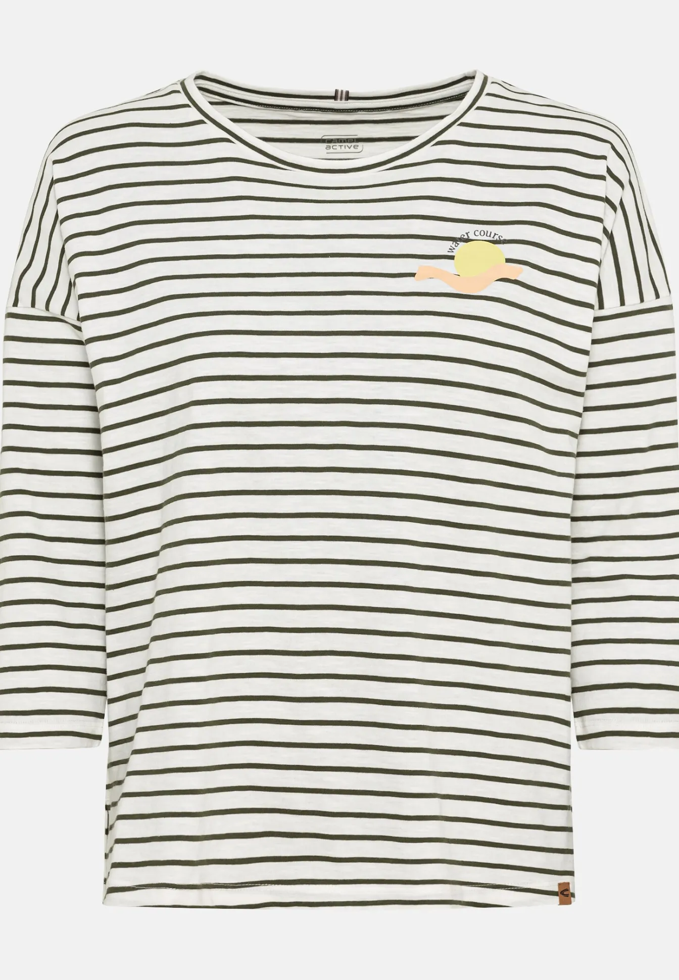 Damen Camel Active T-Shirts & Polos^Jersey T-Shirt aus nachhaltigem organic Cotton