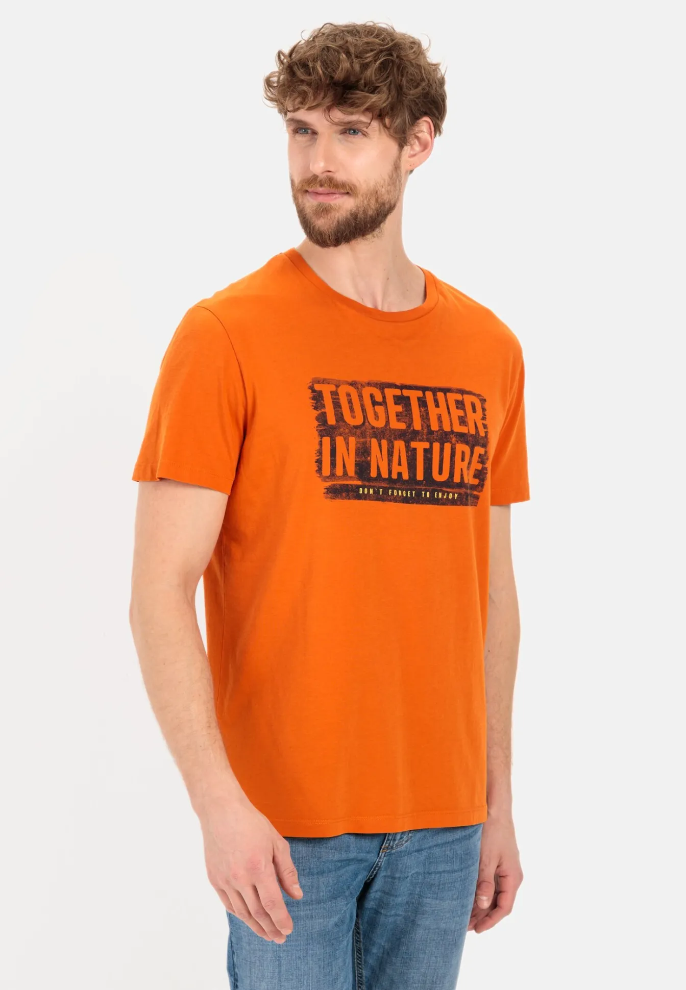 Herren Camel Active T-Shirts & Polos^Jersey T-Shirt aus zertifiziertem Organic Cotton