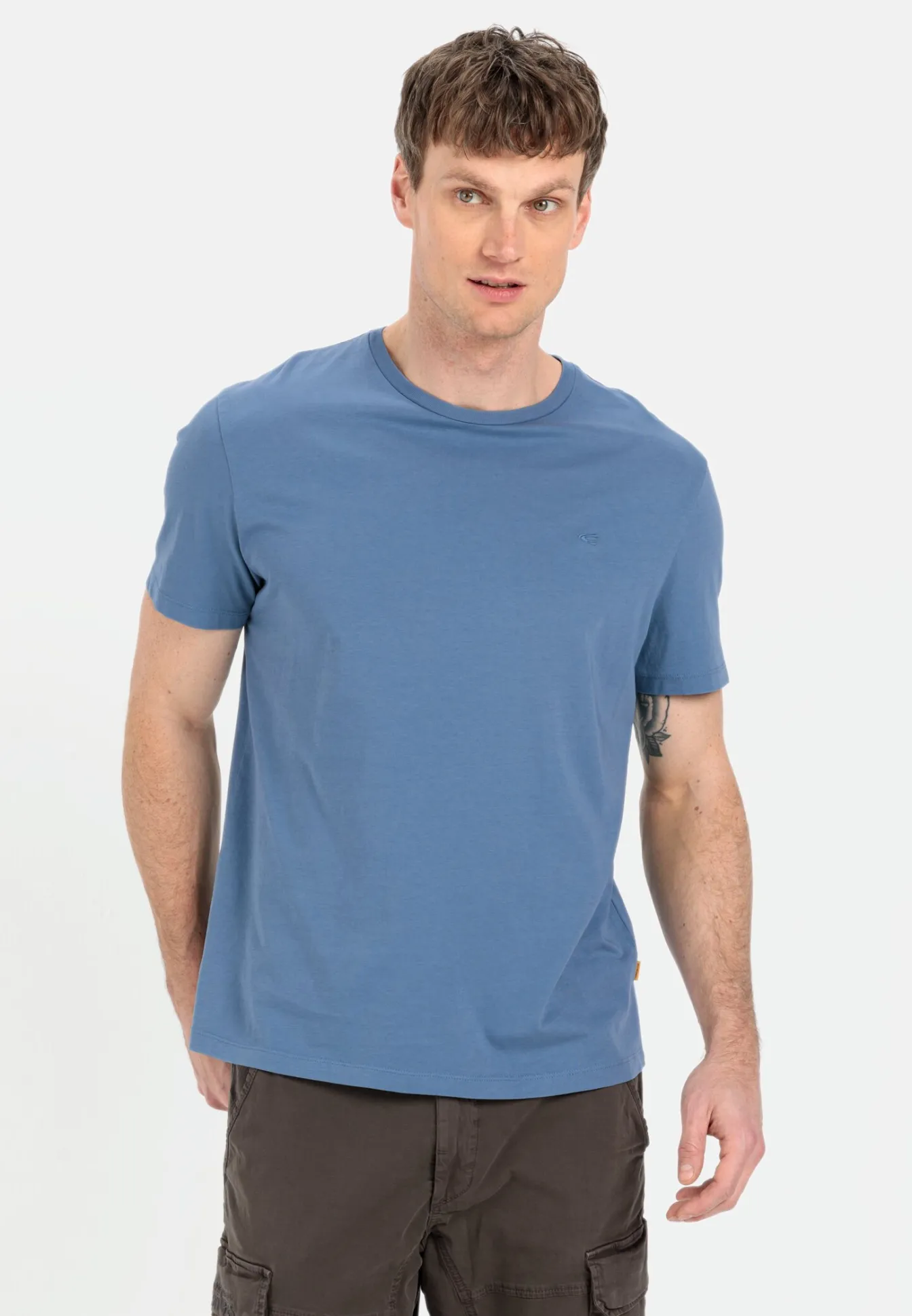 Herren Camel Active T-Shirts & Polos^Jersey T-Shirt aus zertifiziertem Organic Cotton