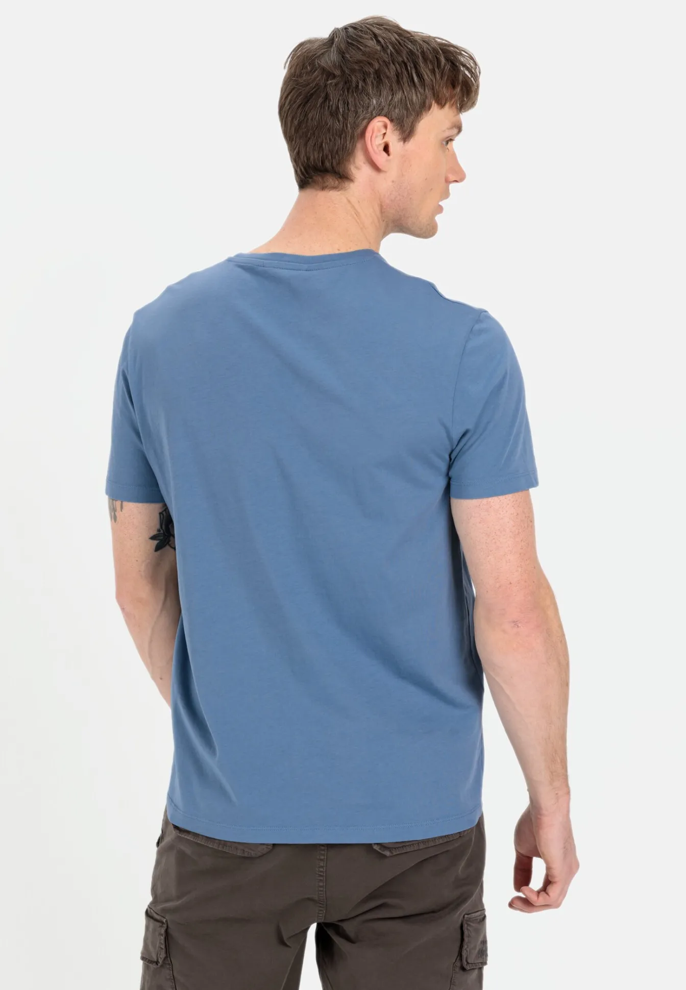 Herren Camel Active T-Shirts & Polos^Jersey T-Shirt aus zertifiziertem Organic Cotton