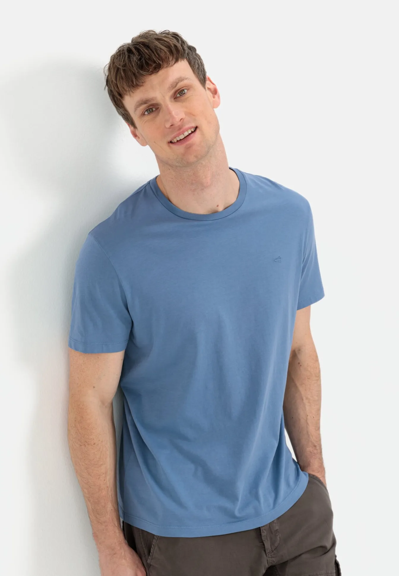 Herren Camel Active T-Shirts & Polos^Jersey T-Shirt aus zertifiziertem Organic Cotton