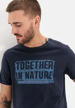 Herren Camel Active T-Shirts & Polos^Jersey T-Shirt aus zertifiziertem Organic Cotton