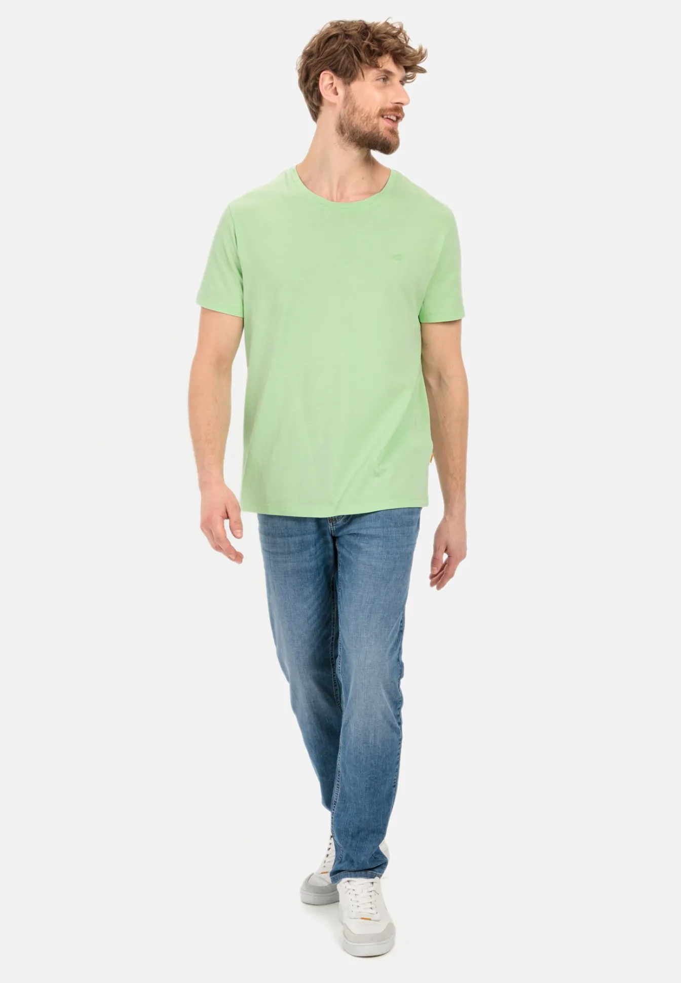 Herren Camel Active T-Shirts & Polos^Jersey T-Shirt aus zertifiziertem Organic Cotton