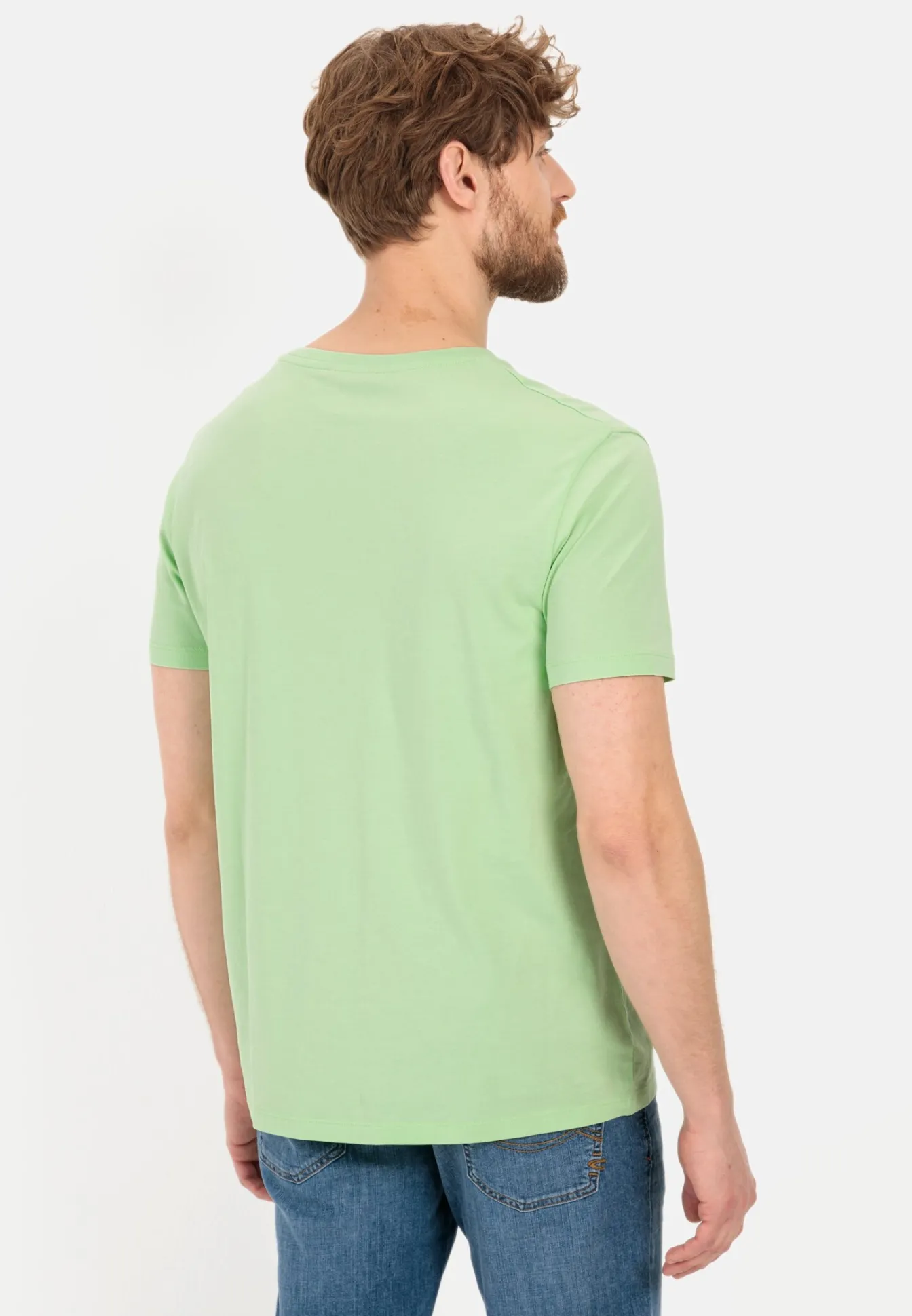 Herren Camel Active T-Shirts & Polos^Jersey T-Shirt aus zertifiziertem Organic Cotton