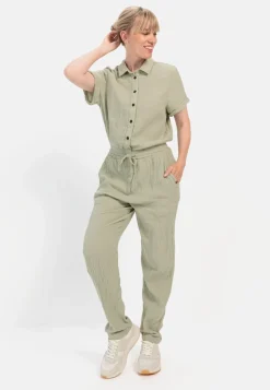 Damen Camel Active Jumpsuits^Jumpsuit aus sommerlichem Musselin