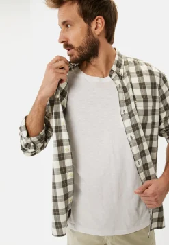 Herren Camel Active Hemden^Kariertes Hemd aus reiner Baumwolle