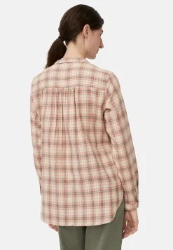Damen Camel Active Blusen^Karobluse aus Baumwollmix