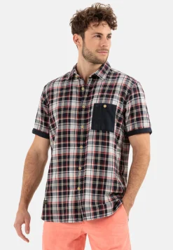 Herren Camel Active Hemden^Karohemd aus reiner Baumwolle