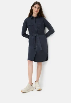 Damen Camel Active Kleider^Kleid mit Taillengürtel